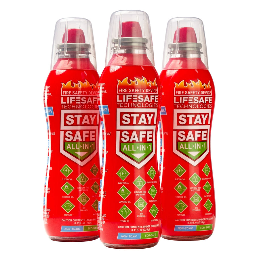 Staysafe All-in-1 Fire Extinguisher – Lifesafe Technologies Us